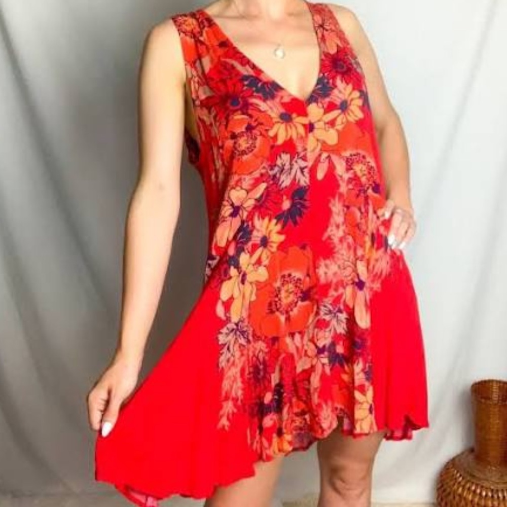 Free People Backyard Tunic Sleeveless Minidress